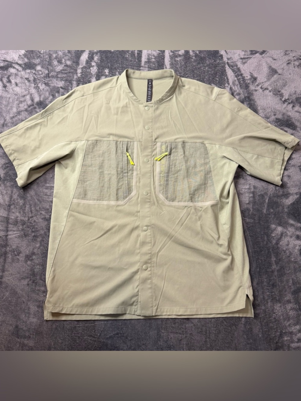 Lululemon Men's Water-Repellent Hiking Short-Sleeve Shirt